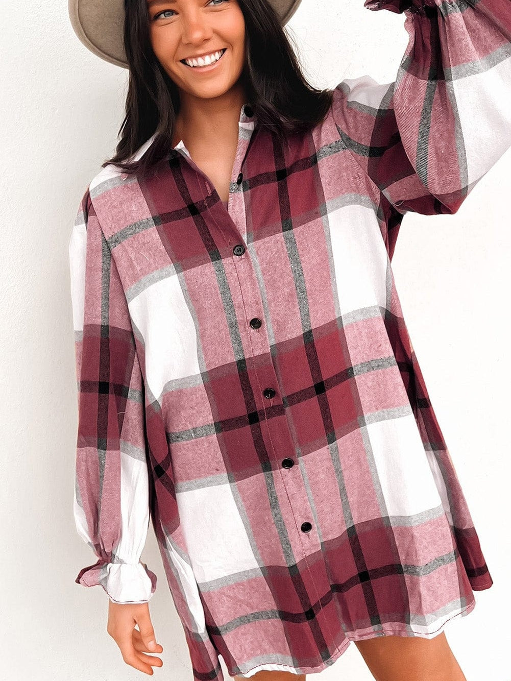 Everyday Plaid Dress