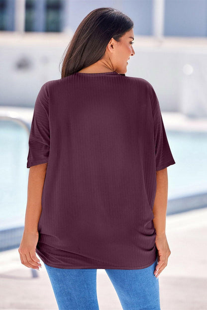 Ribbed Cocoon Plus Size Sheer Cover-UpUpgrade Your Poolside Glam with the Ribbed Cocoon Plus Size Sheer Cover-Up
 
 
Style: Elevate your beach look with this chic and versatile cover-up.
 
Sheer: The perLove Salve Size Sheer Cover-plus