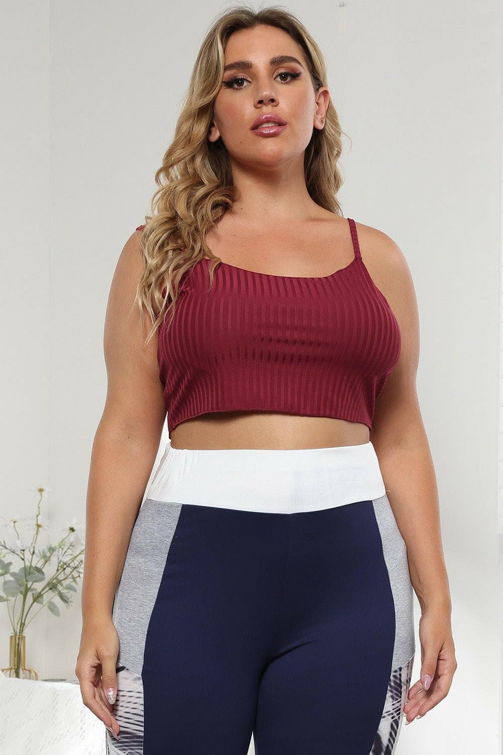 Ribbed Plus Size Camisole TopExperience Ultimate Comfort and Style with Our Ribbed Plus Size Camisole Top
 
 
Basic Style: Perfect for everyday wear, this camisole offers a versatile and classicLove Salve Size Camisole Topplus