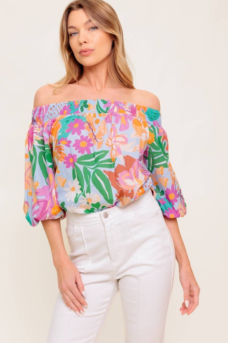 PRECIOUS MOMENT WOVEN TOP - Love Salve