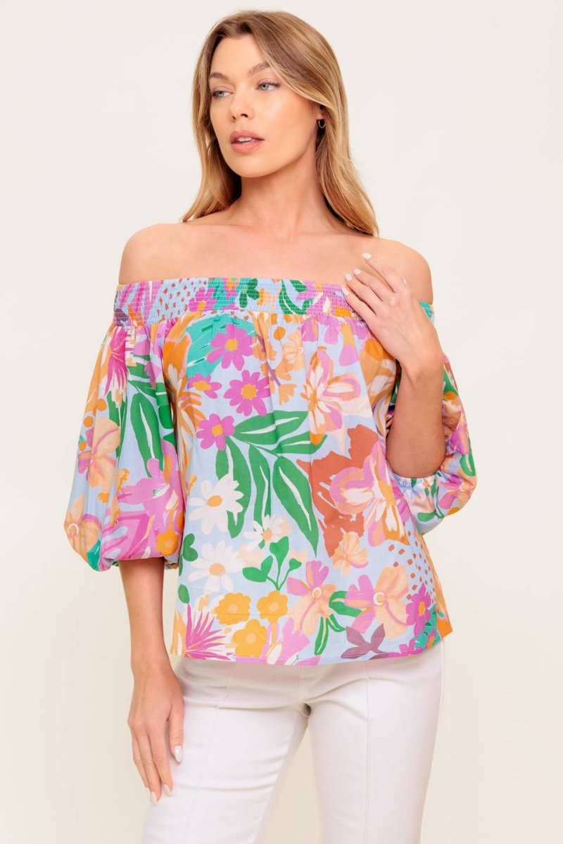 PRECIOUS MOMENT WOVEN TOP - Love Salve