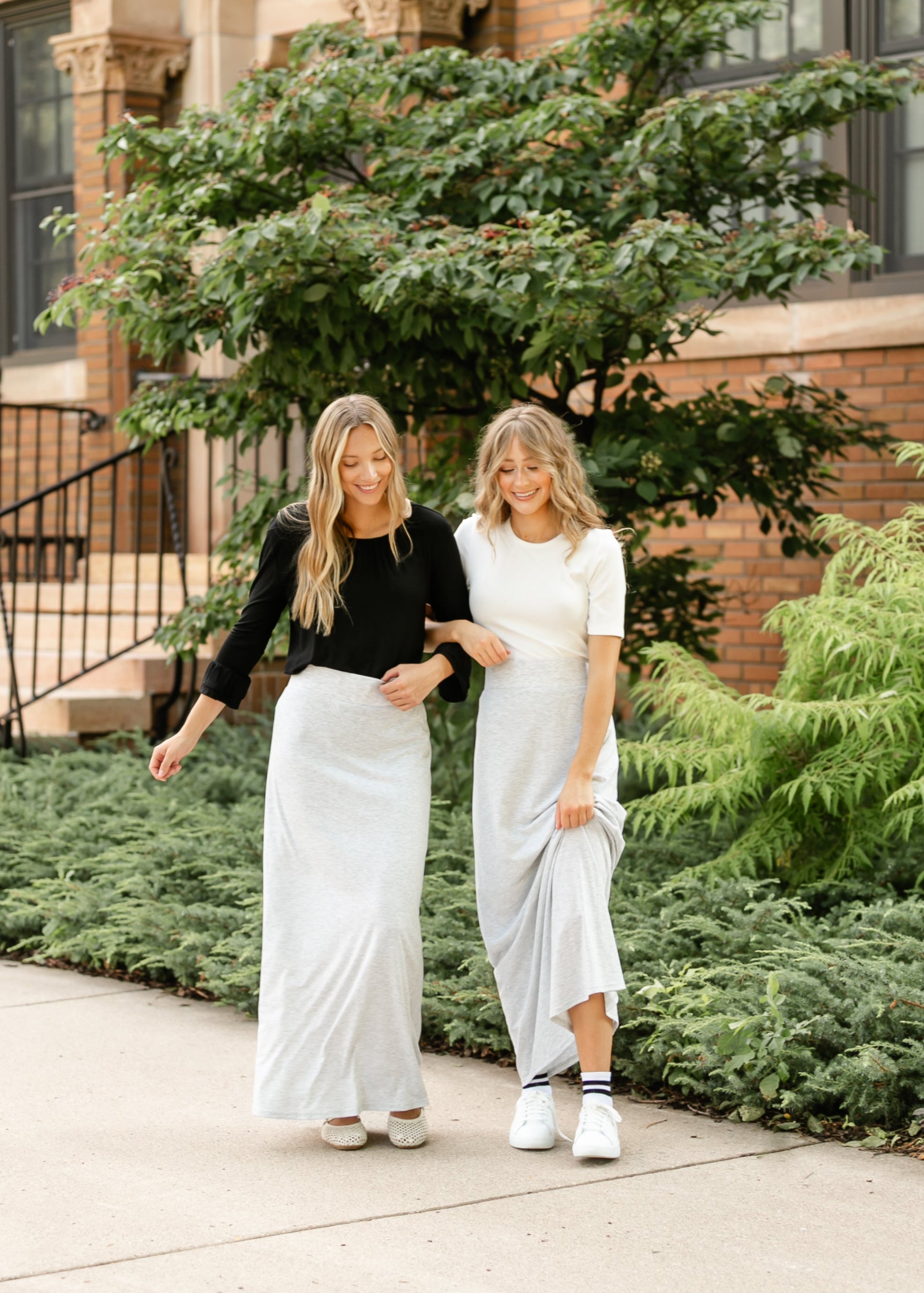 Clarise Premium Knit Maxi Skirt Inherit Co.