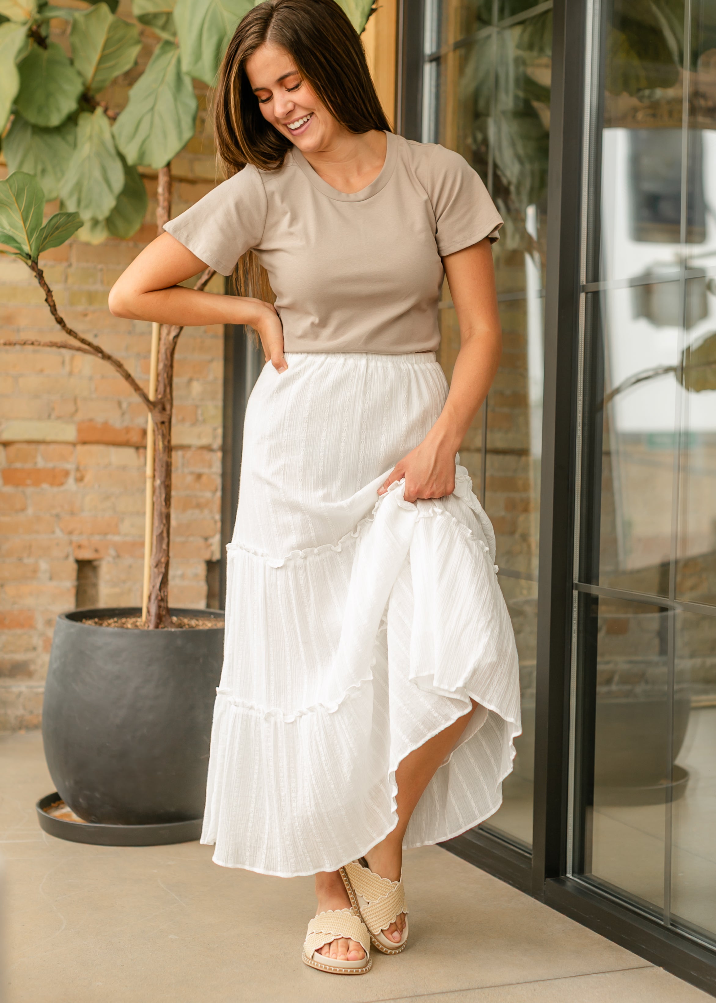 Essential Flutter Sleeve Top Inherit Co.