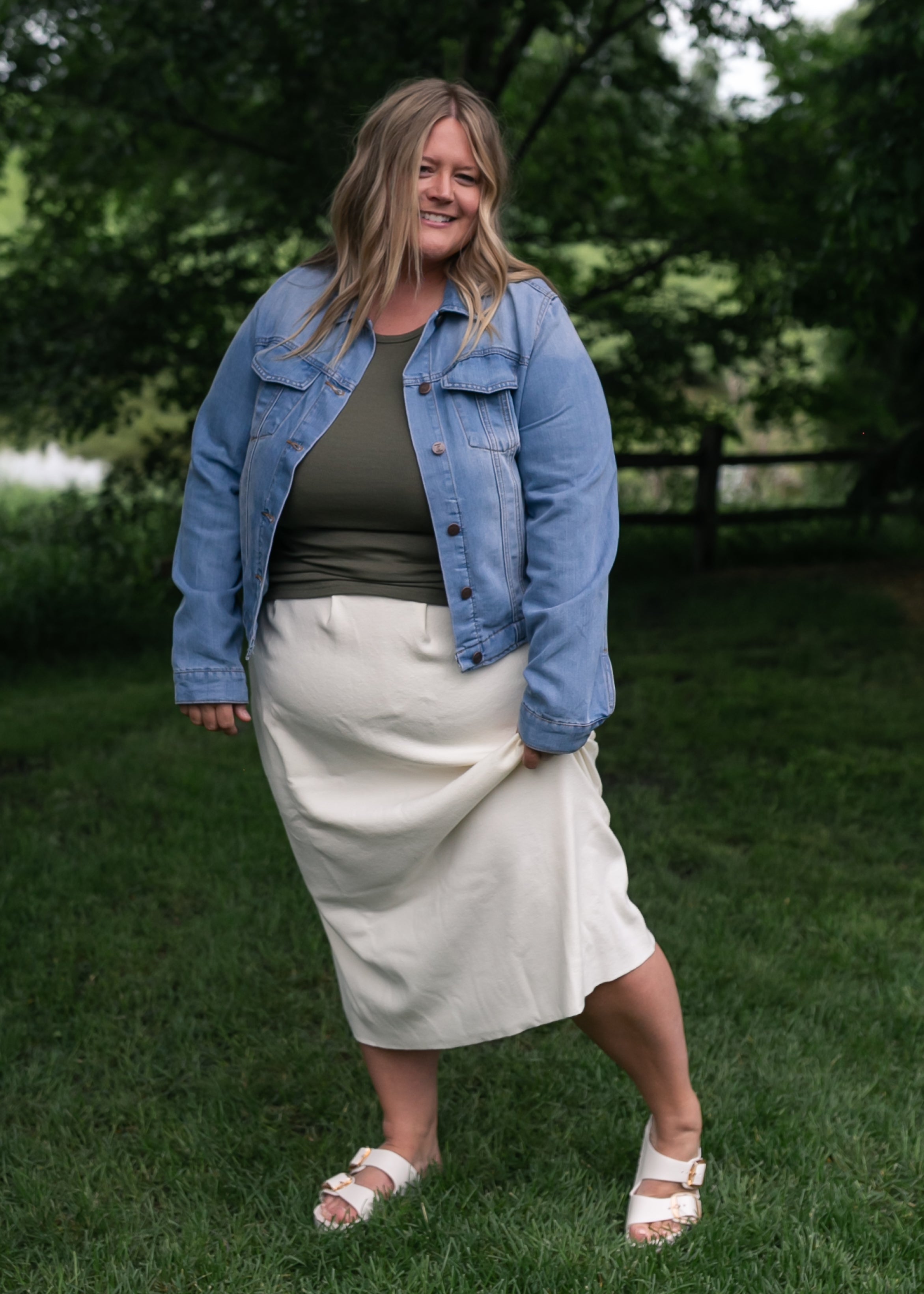 Essential Ribbed Half Sleeve Tee Inherit Co.