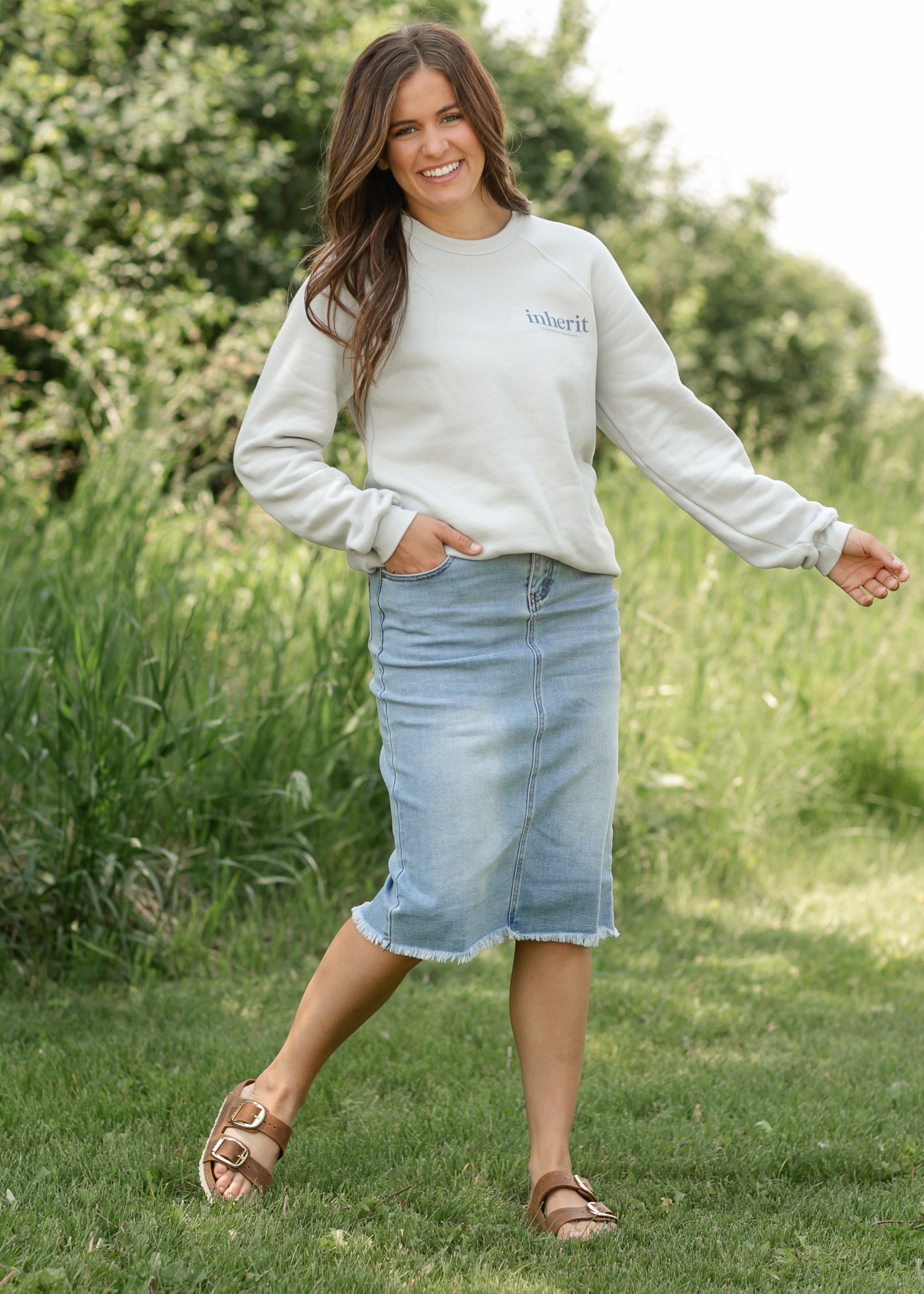 Inherit Renew Christian Graphic Sweatshirt Inherit Co.