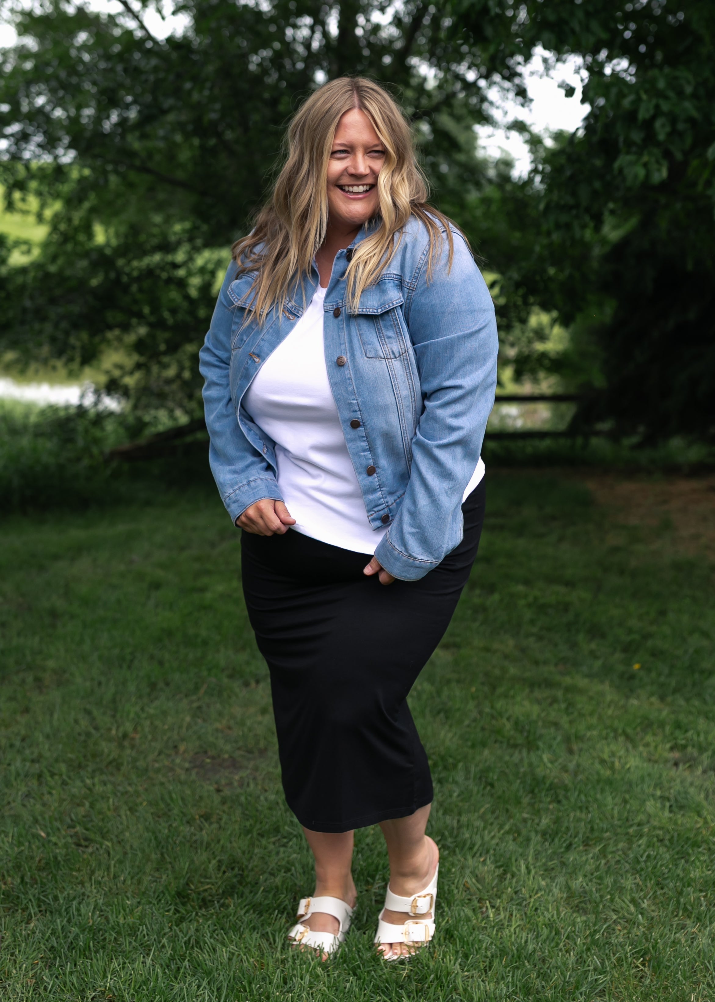 Kate Midi Skirt Inherit Co.