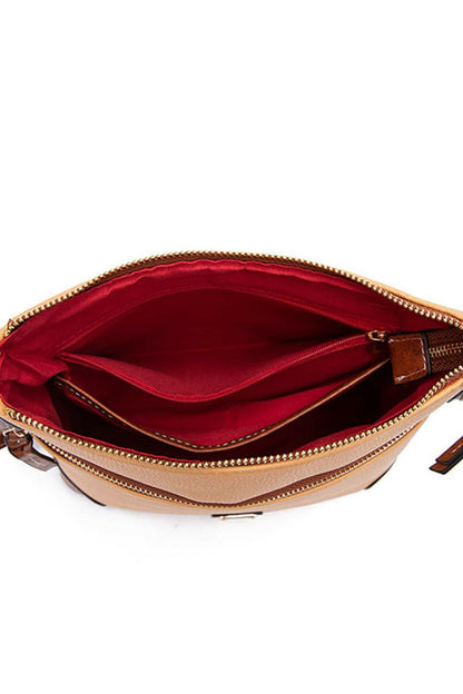 PU Leather Crossbody Bag - Love Salve