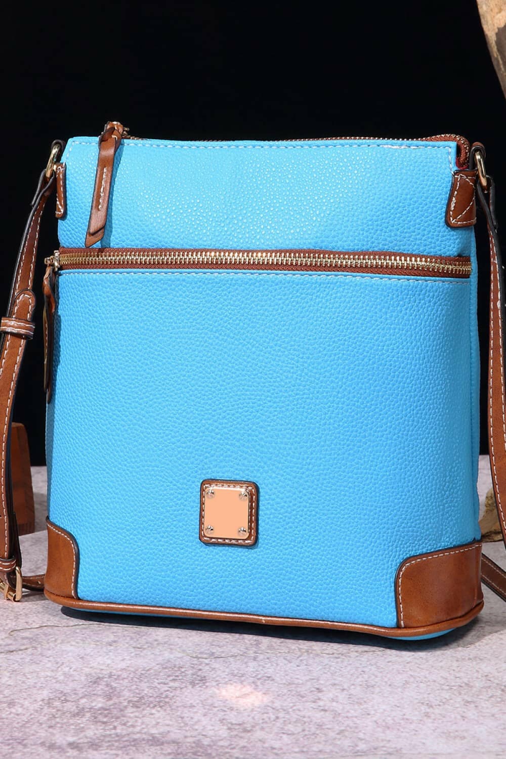 PU Leather Crossbody Bag - Love Salve