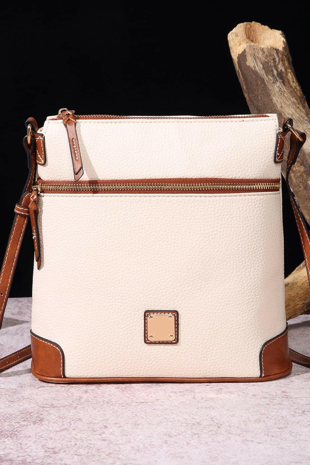 PU Leather Crossbody Bag - Love Salve