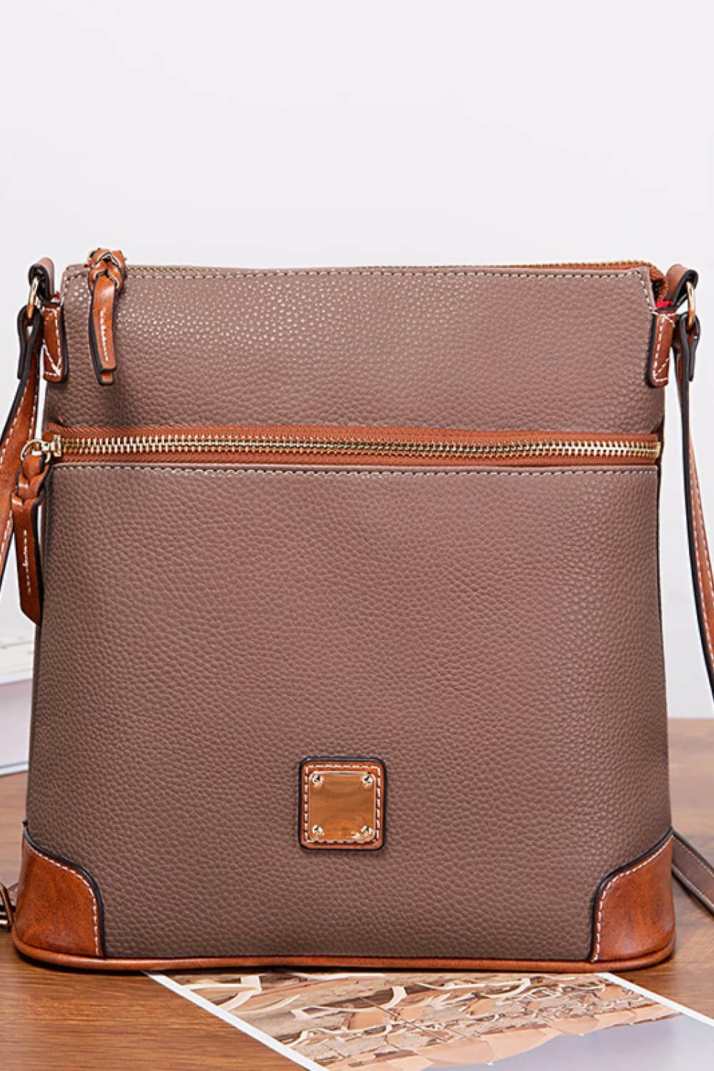 PU Leather Crossbody Bag - Love Salve