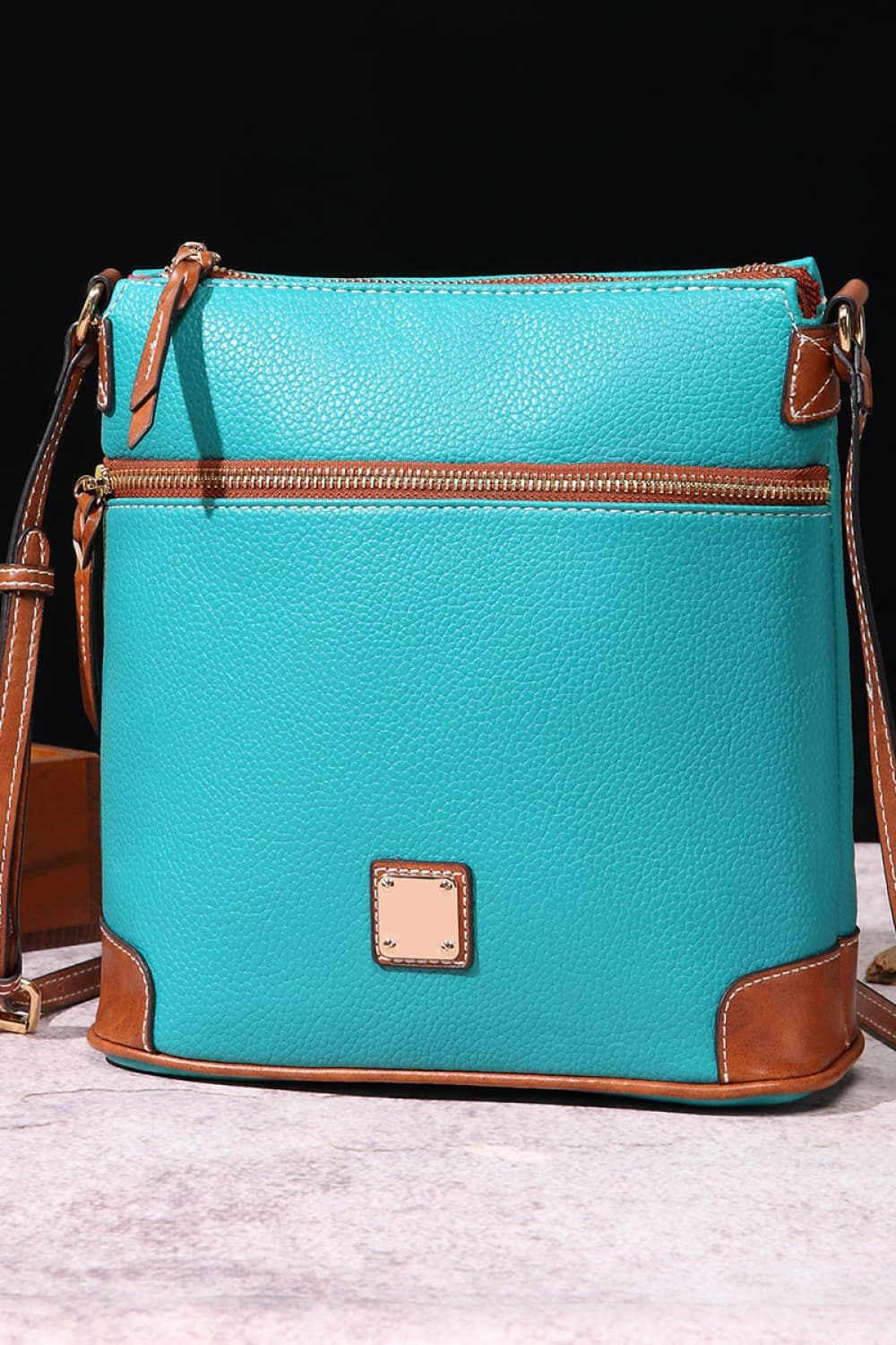 PU Leather Crossbody Bag - Love Salve