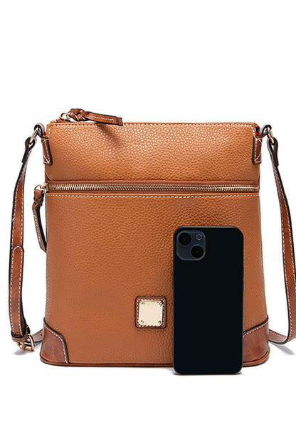 PU Leather Crossbody Bag - Love Salve