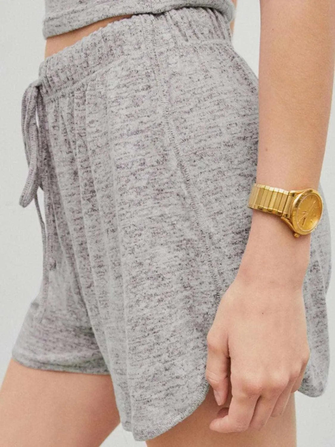 Chic cozy lounge set - tank & shorts - Love Salve 