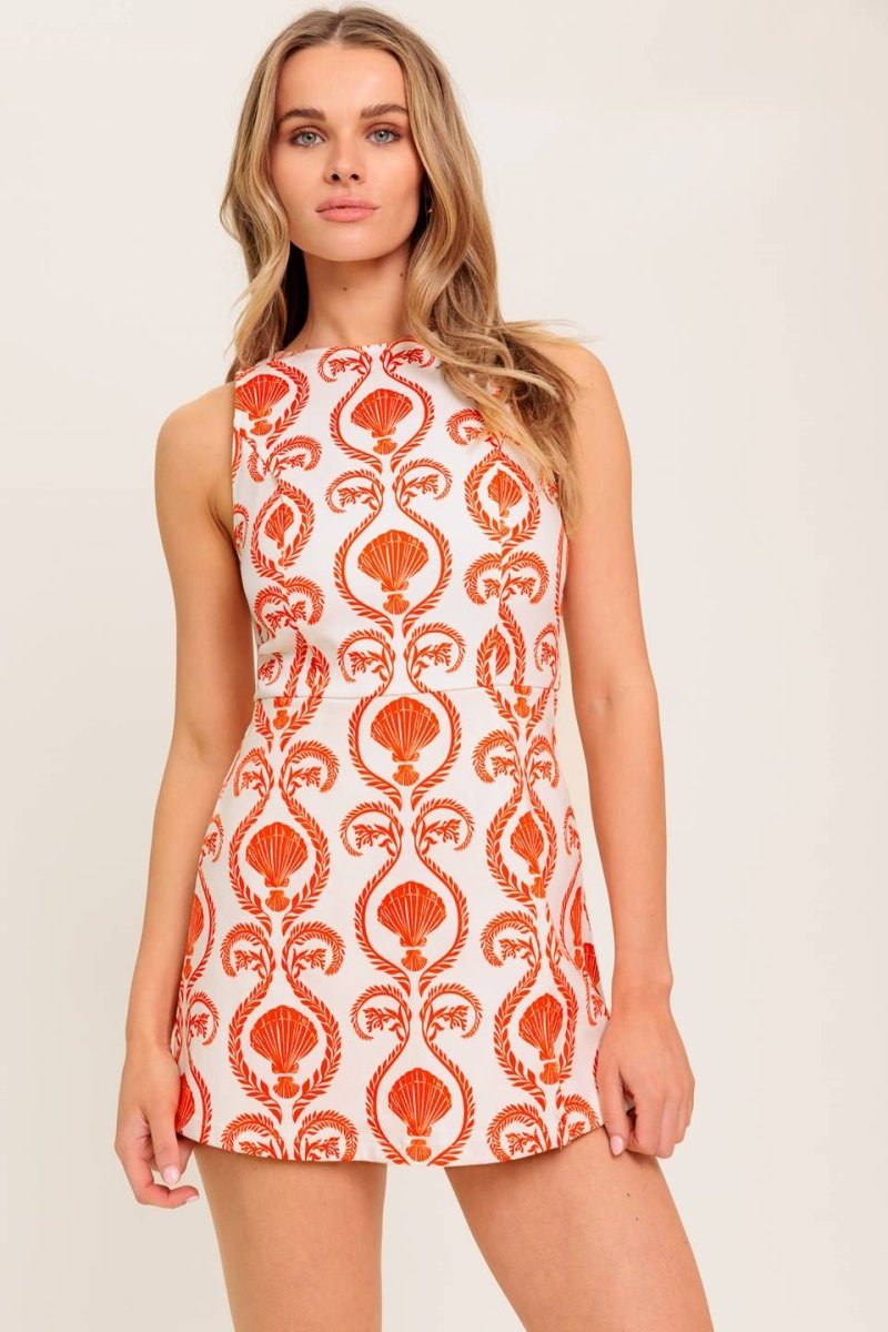 QUIET MORNING WOVEN SKORT - Love Salve