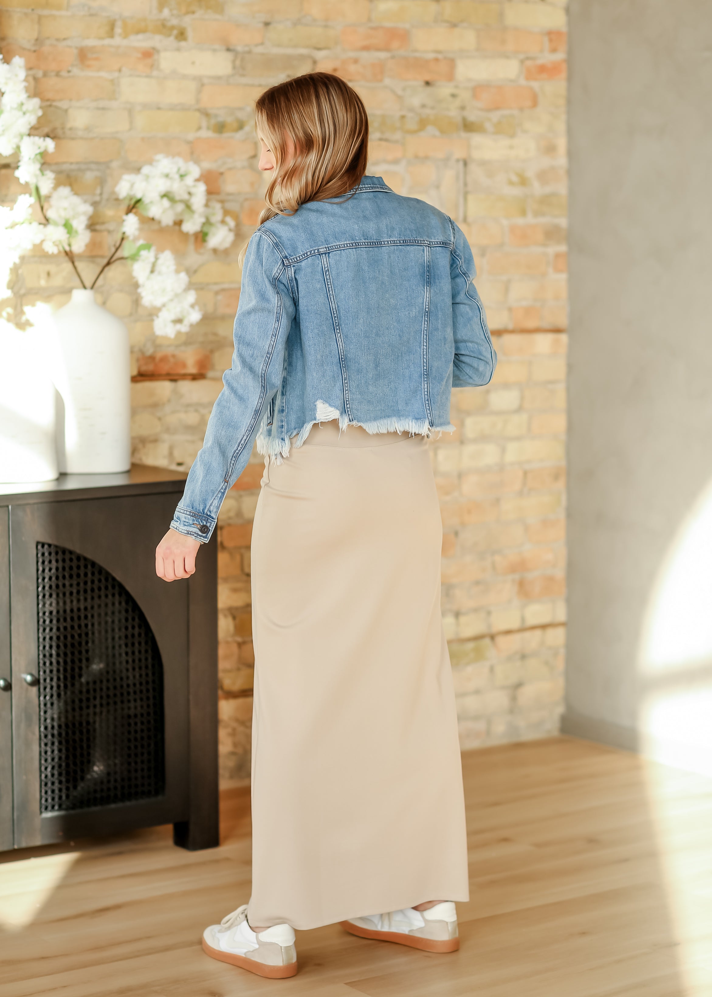 Quinn Knit Maxi Skirt Inherit Co.