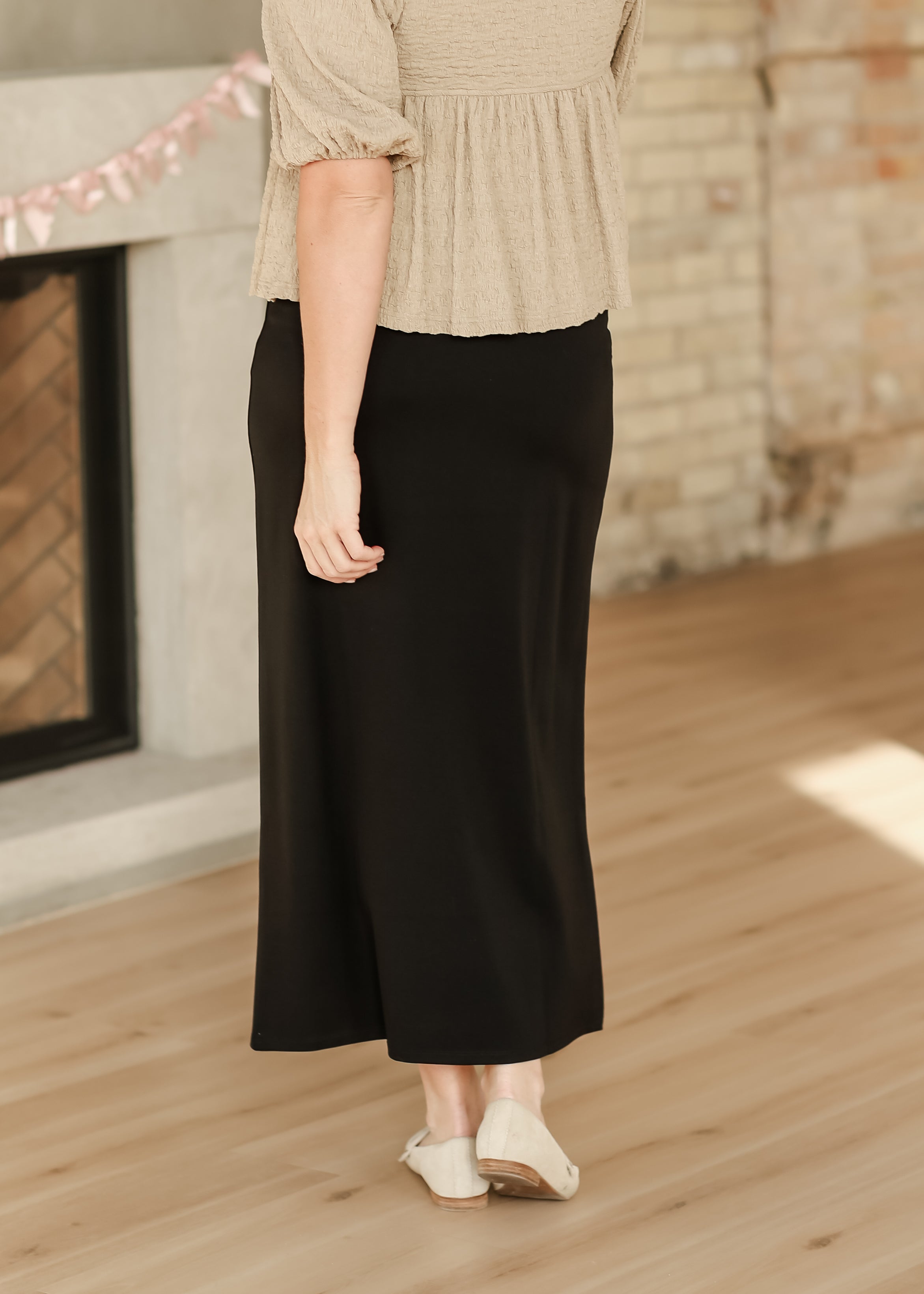 Quinn Knit Maxi Skirt Inherit Co.