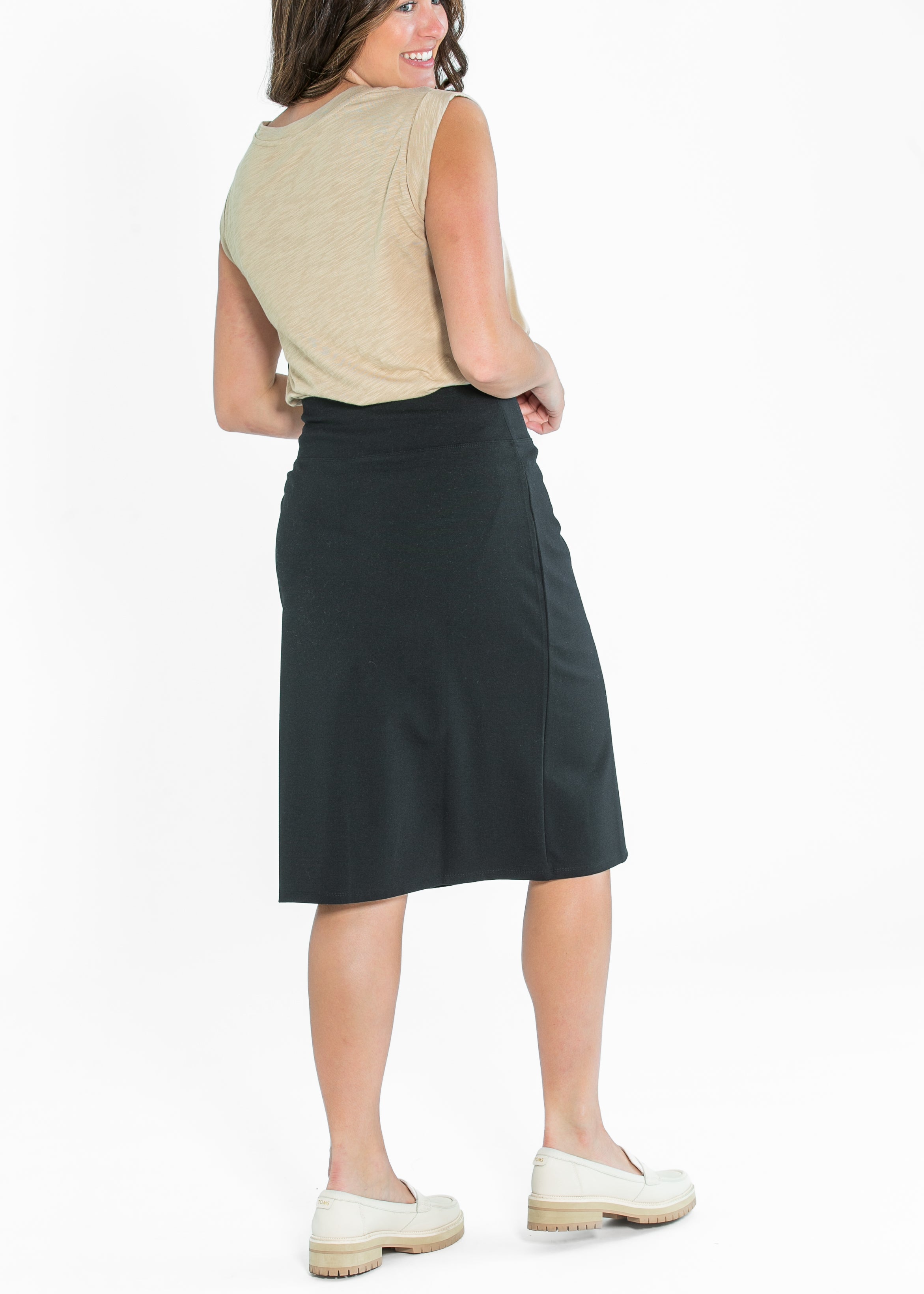 Quinn Knit Midi Skirt Inherit Co.