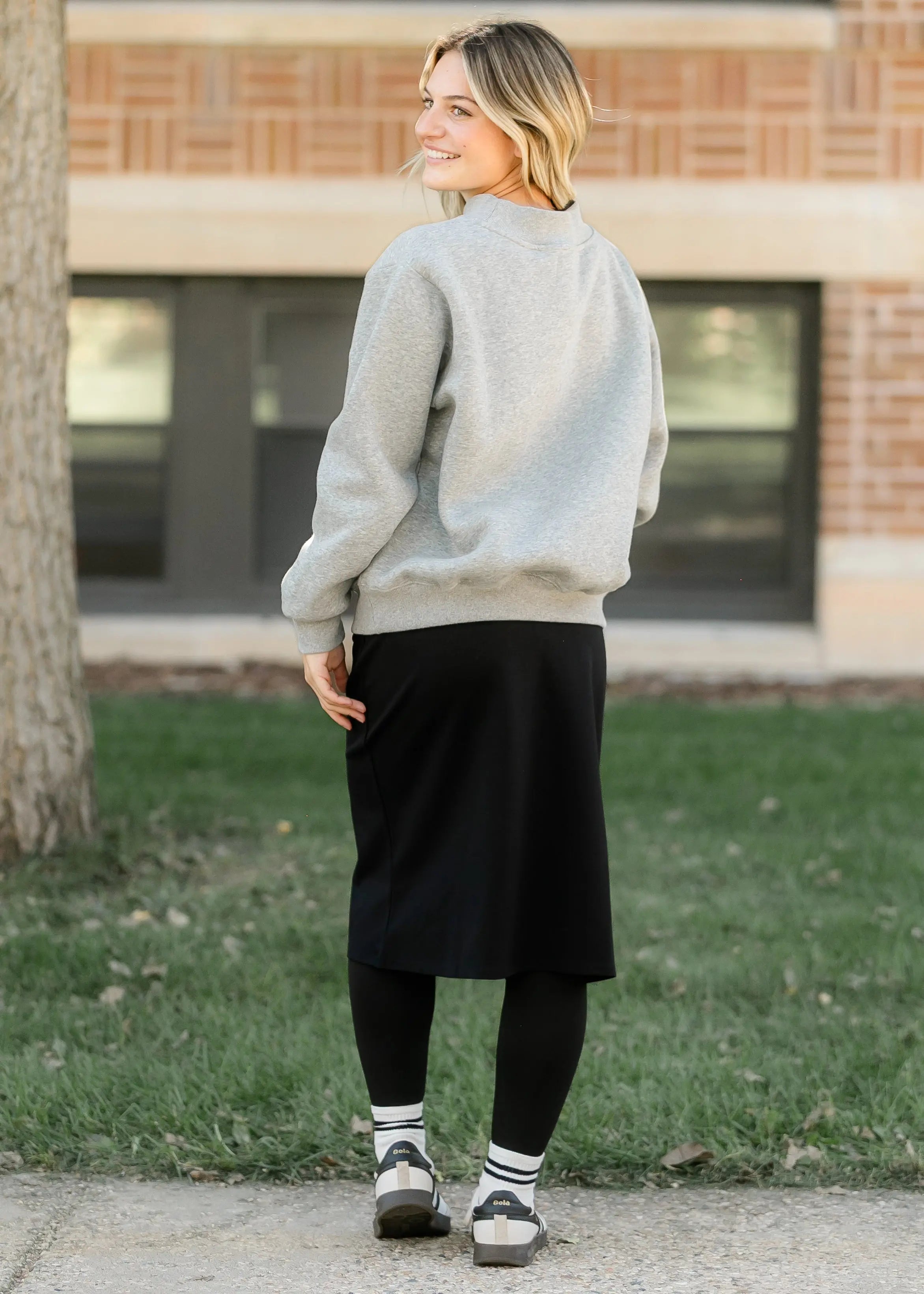 Quinn Knit Midi Skirt Inherit Co.