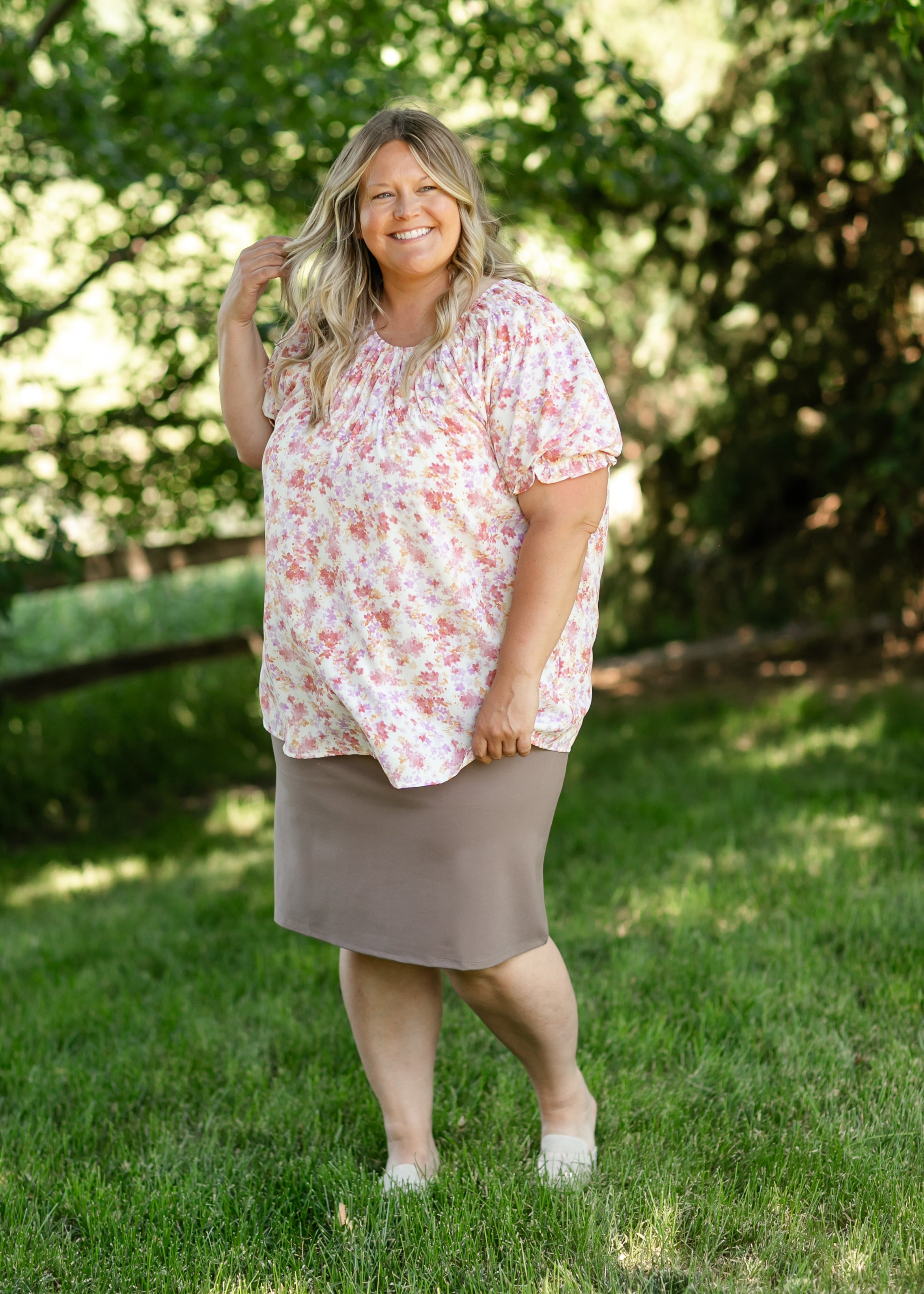 Quinn Knit Midi Skirt Inherit Co.