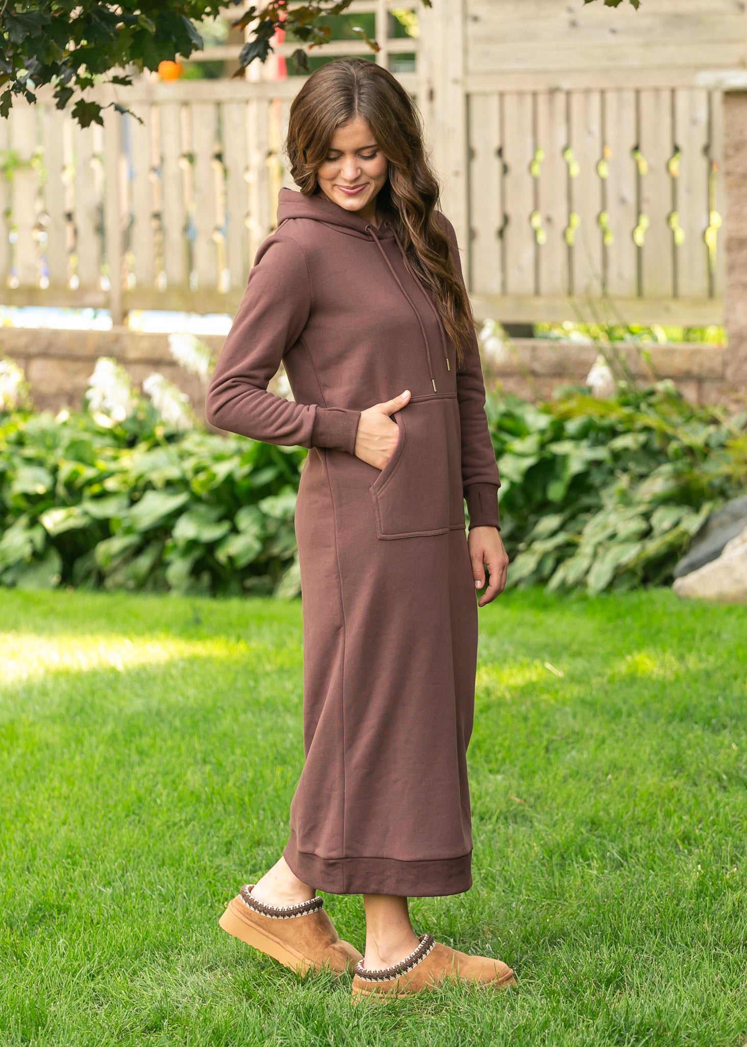 Rae Hoodie Sweatshirt Dress Inherit Co.