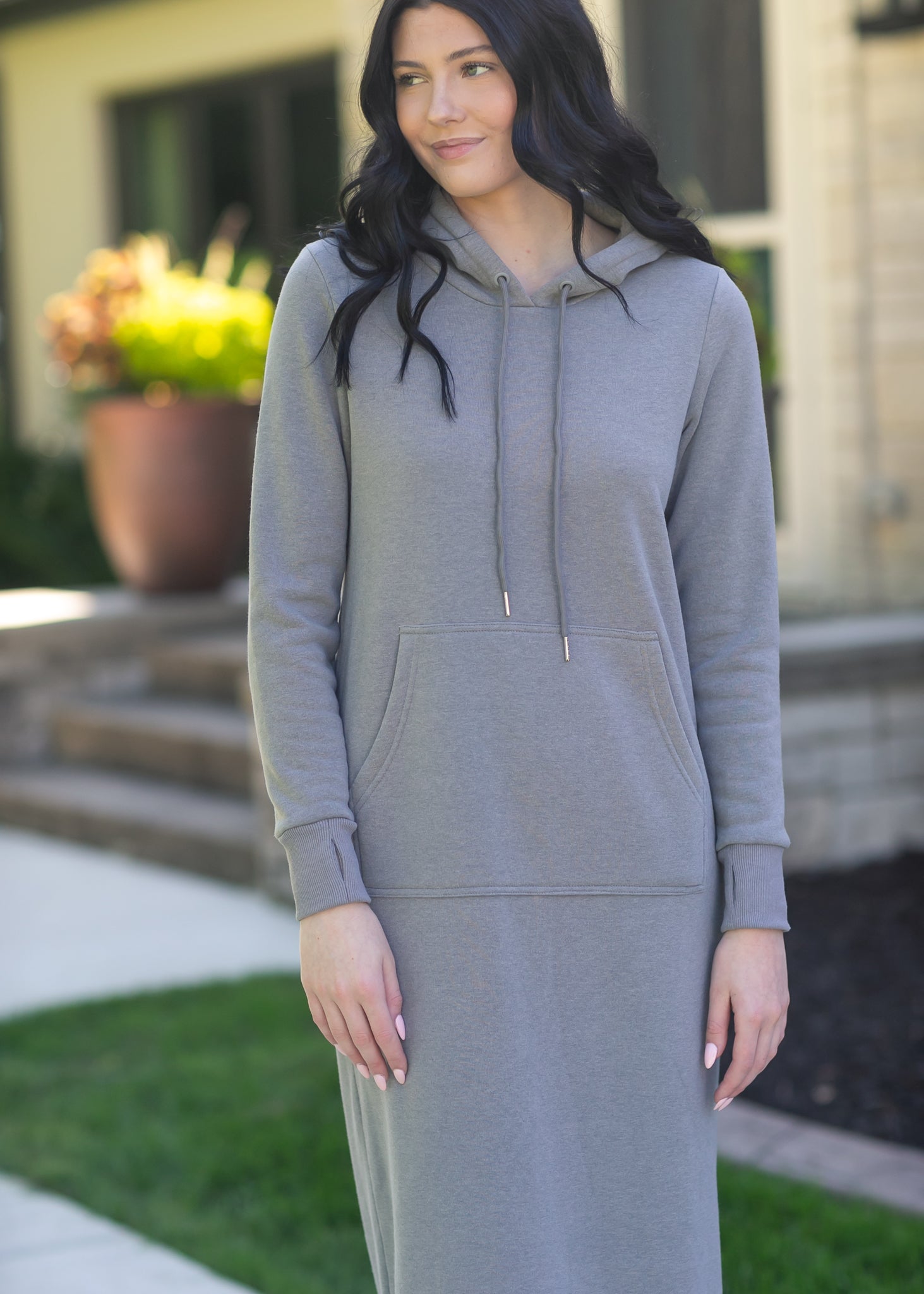 Rae Hoodie Sweatshirt Dress Inherit Co.