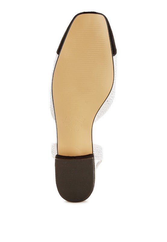 Rerita Rhinestone - Studded Glitter Sandals for Special Occasions - Love Salve