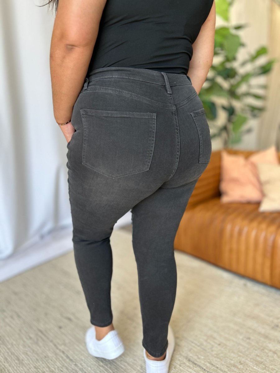 RFM Full Size High Rise Tummy Control Skinny Jeans Women - Love Salve 
