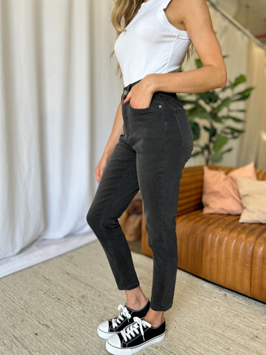 RFM Full Size High Rise Tummy Control Skinny Jeans Women - Love Salve 