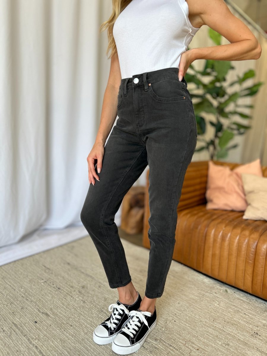 RFM Full Size High Rise Tummy Control Skinny Jeans Women - Love Salve 