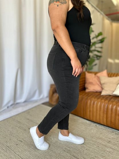 RFM Full Size High Rise Tummy Control Skinny Jeans Women - Love Salve 