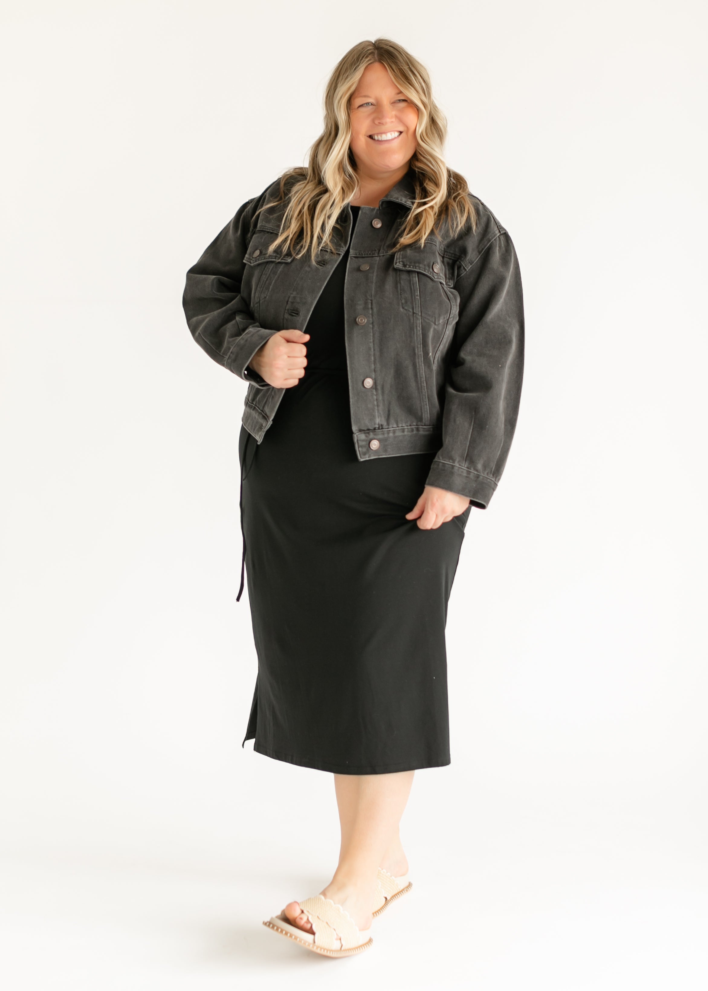 Romy Self Tie Maxi Dress - FINAL SALE Inherit Co.