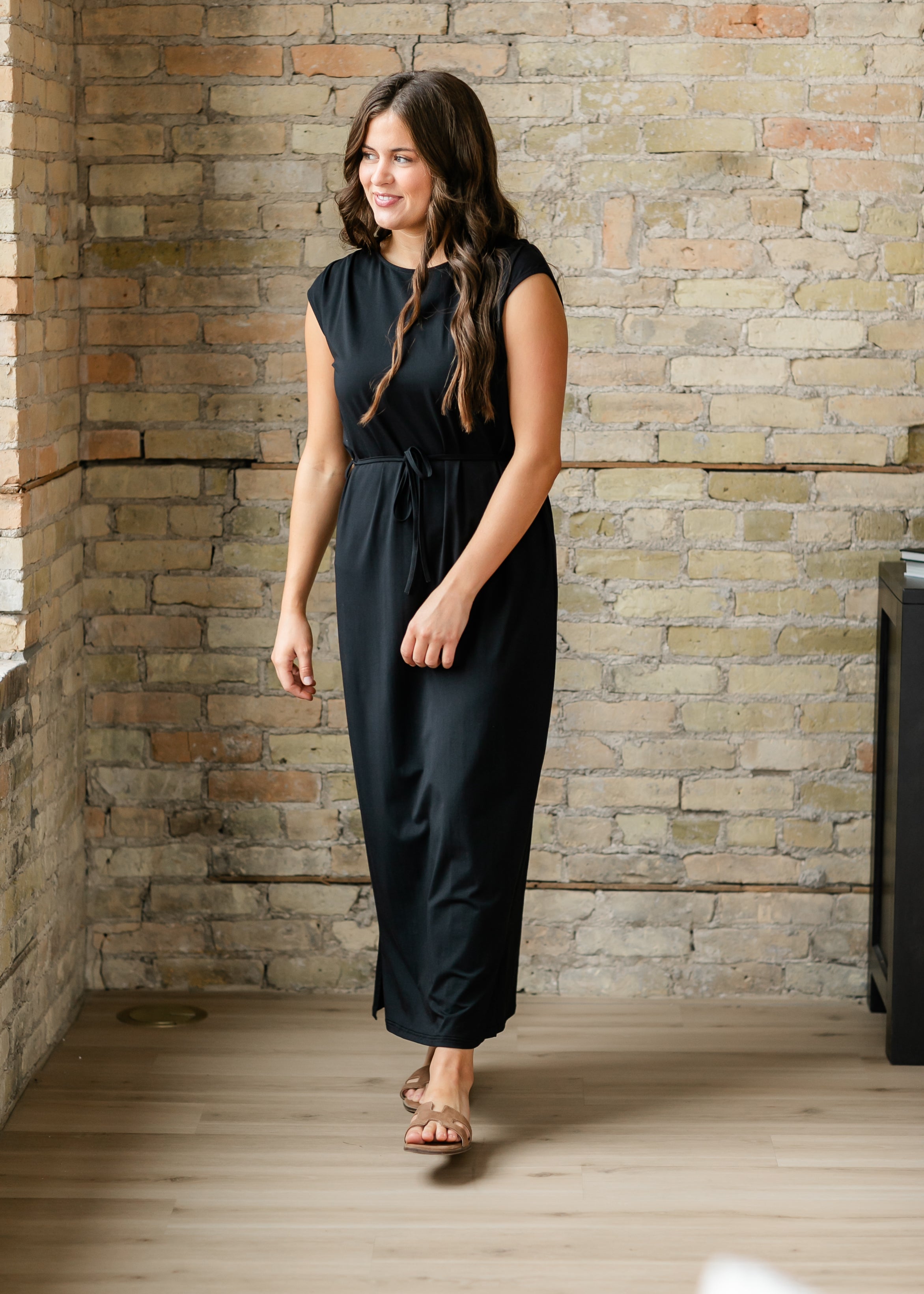 Romy Self Tie Maxi Dress - FINAL SALE Inherit Co.