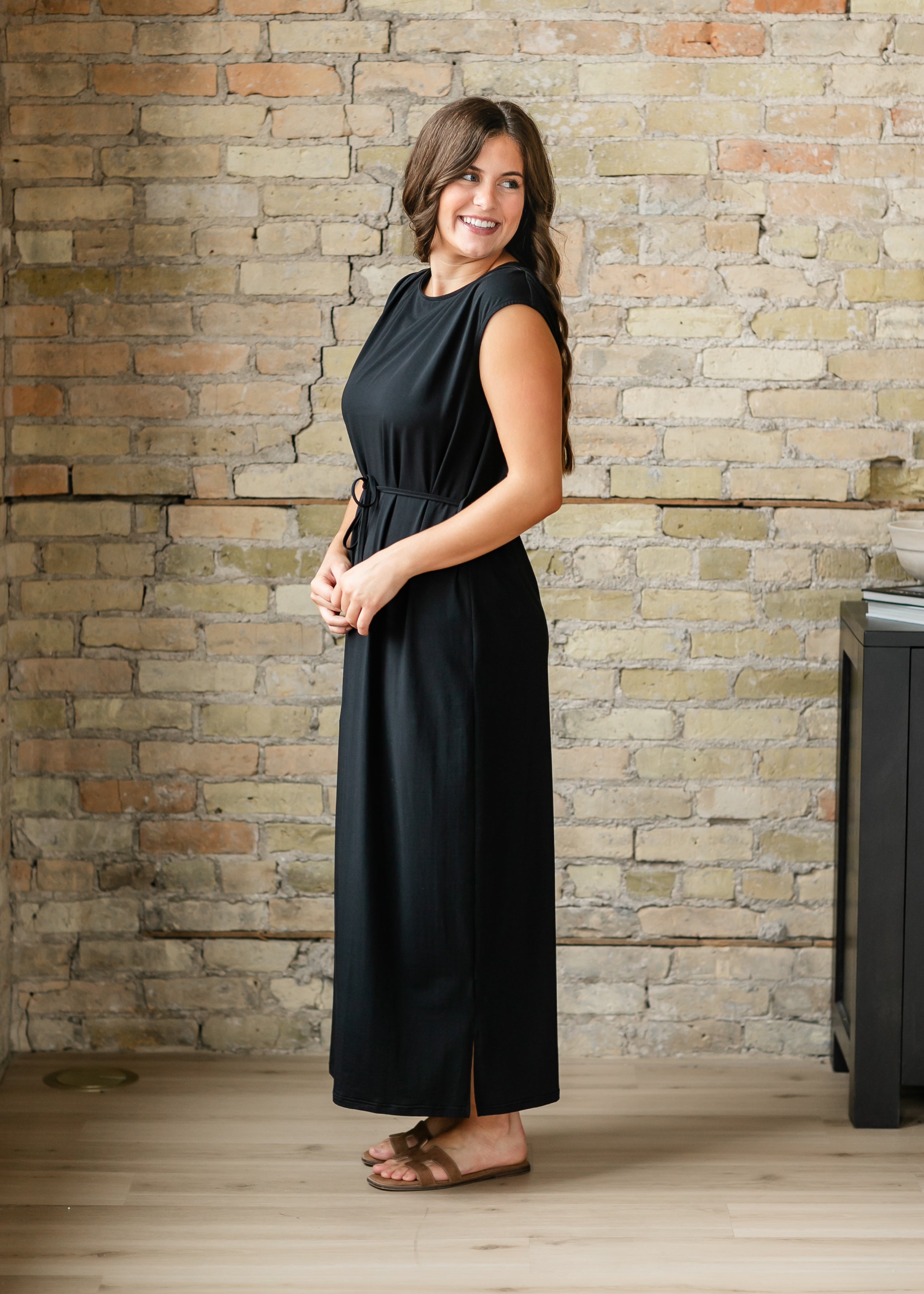 Romy Self Tie Maxi Dress - FINAL SALE Inherit Co.