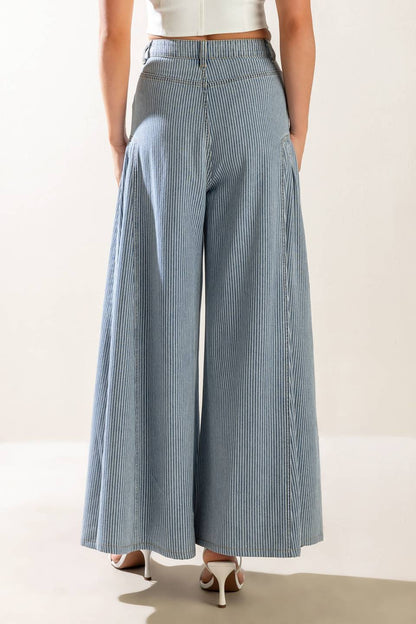 ROOFTOP ROMANCE DENIM PANTS - Love Salve