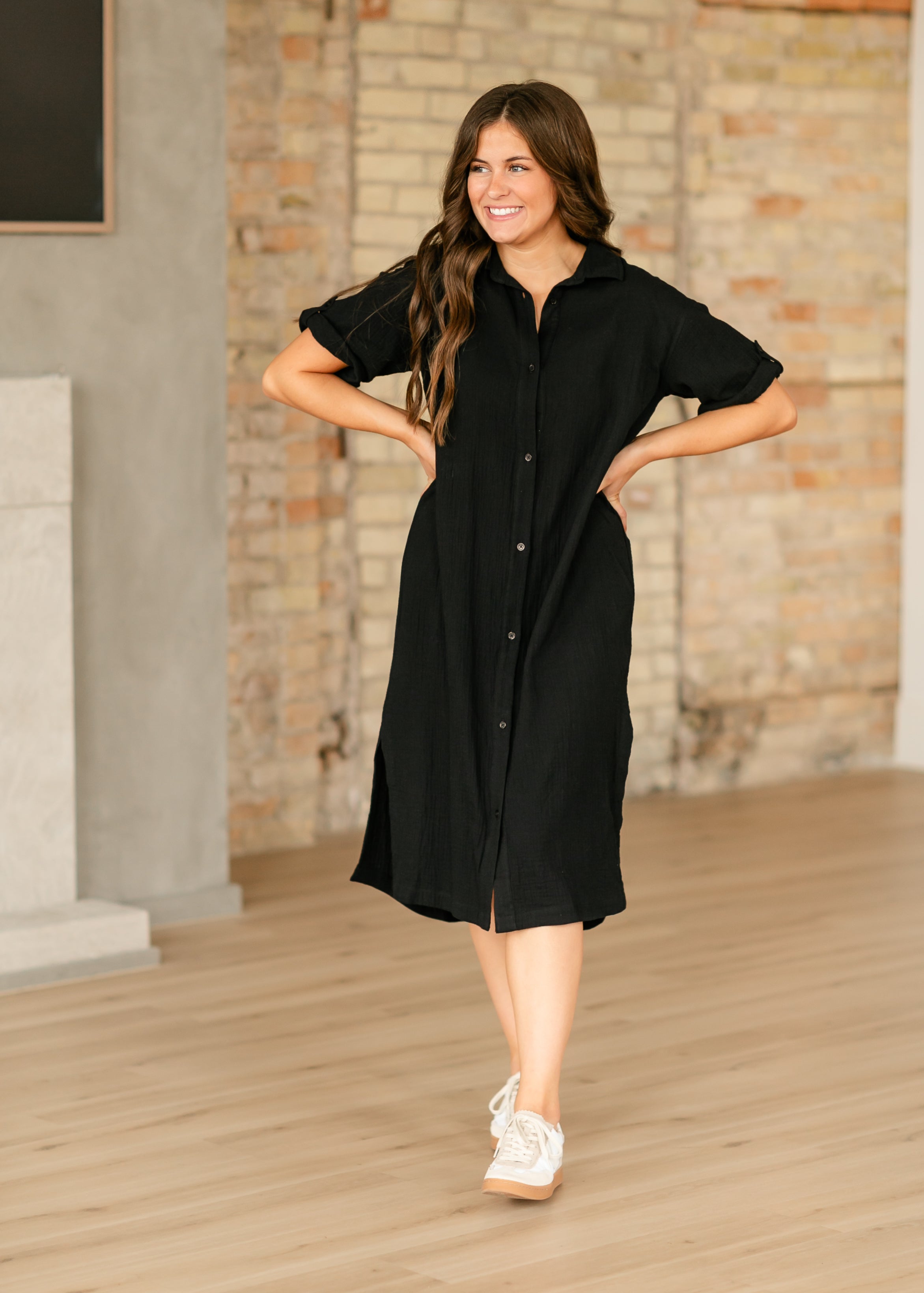 Rosella Cotton Gauze Dress - FINAL SALE Inherit Co.