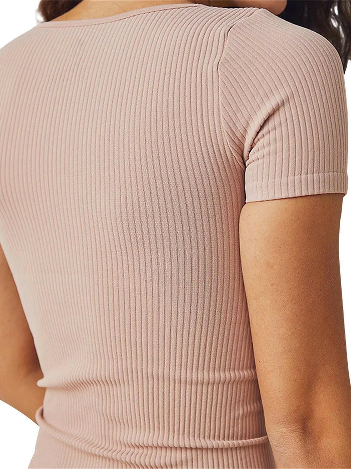 Classic Cotton Blend Round Neck TeeClassic Cotton Blend Round Neck Tee
 Upgrade your wardrobe with the enduring elegance of our Classic Cotton Blend Round Neck Tee. Combining 65% cotton and 35% polyesLove Salve Classic Cotton Blend Round Neck TeeColor