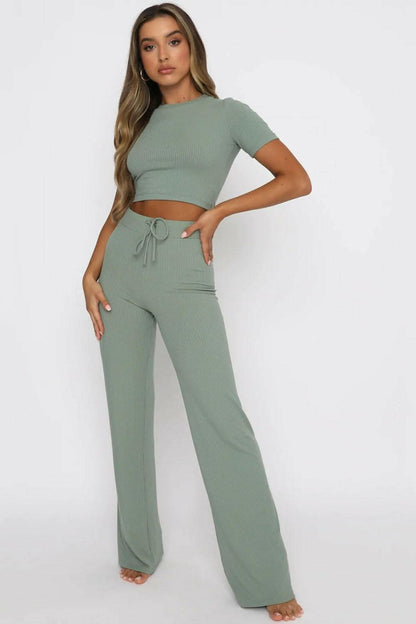 Cozy Casual Two-Piece Lounge SetCozy Casual Two-Piece Lounge Set
 Upgrade your loungewear collection with our Cozy Casual Two-Piece Lounge Set, designed to elevate your comfort and style game.
 MaiLove Salve -Piece Lounge Setjust arrived