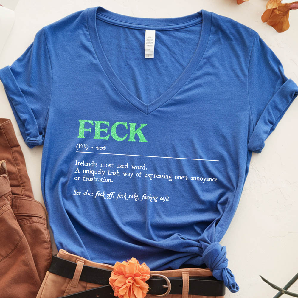 St. Patrick's Feck Definition Tees Adorb.co