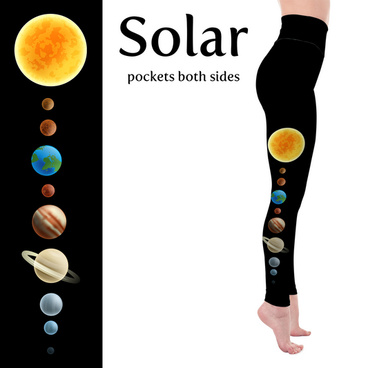 Solar System Leggings with Pockets MM