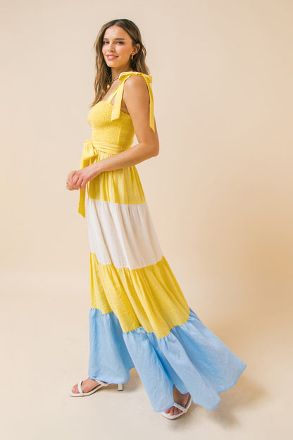 TWICE AS STUNNING MAXI DRESS