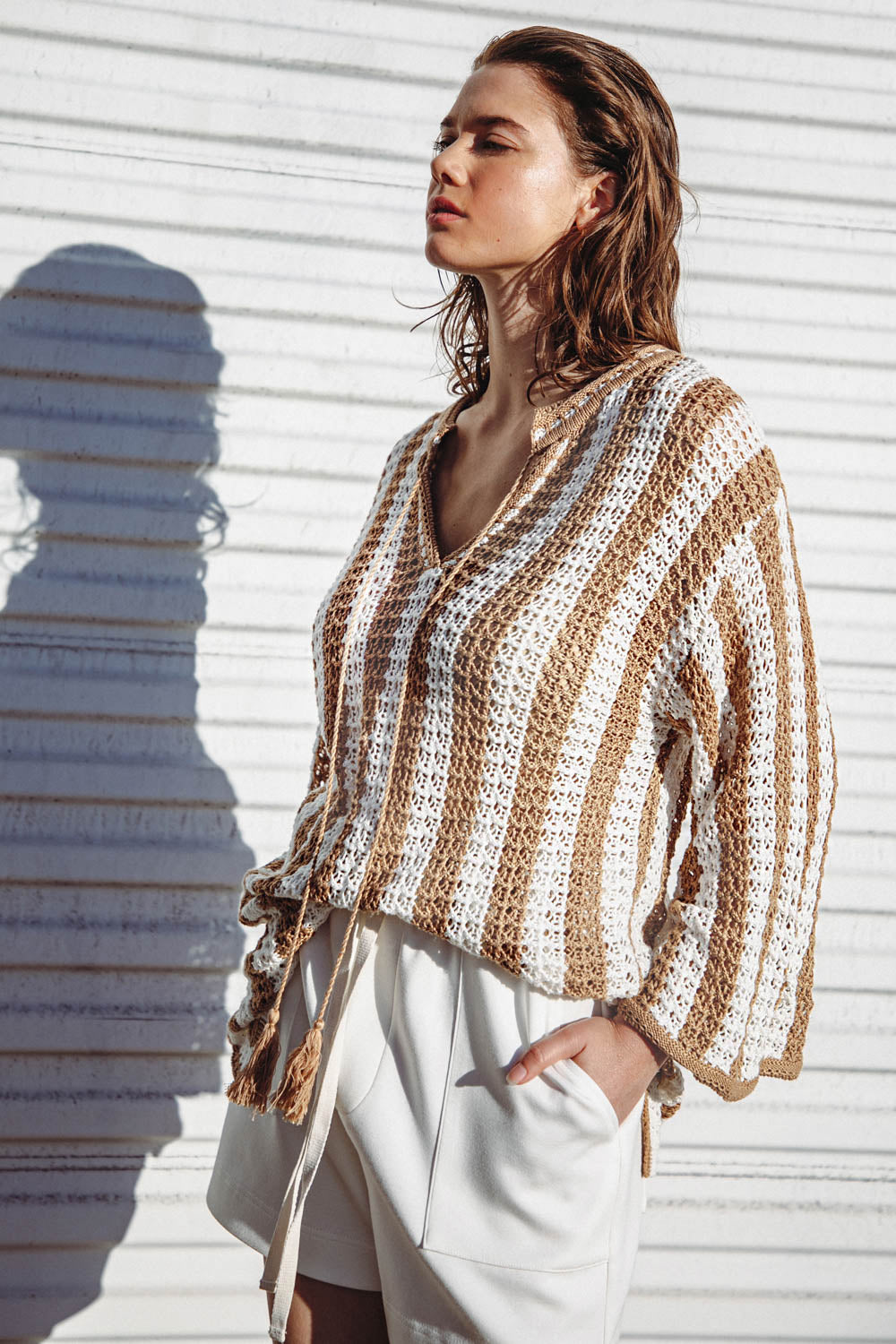 SOMETHING TO SAY KNIT TOP Flying Tomato