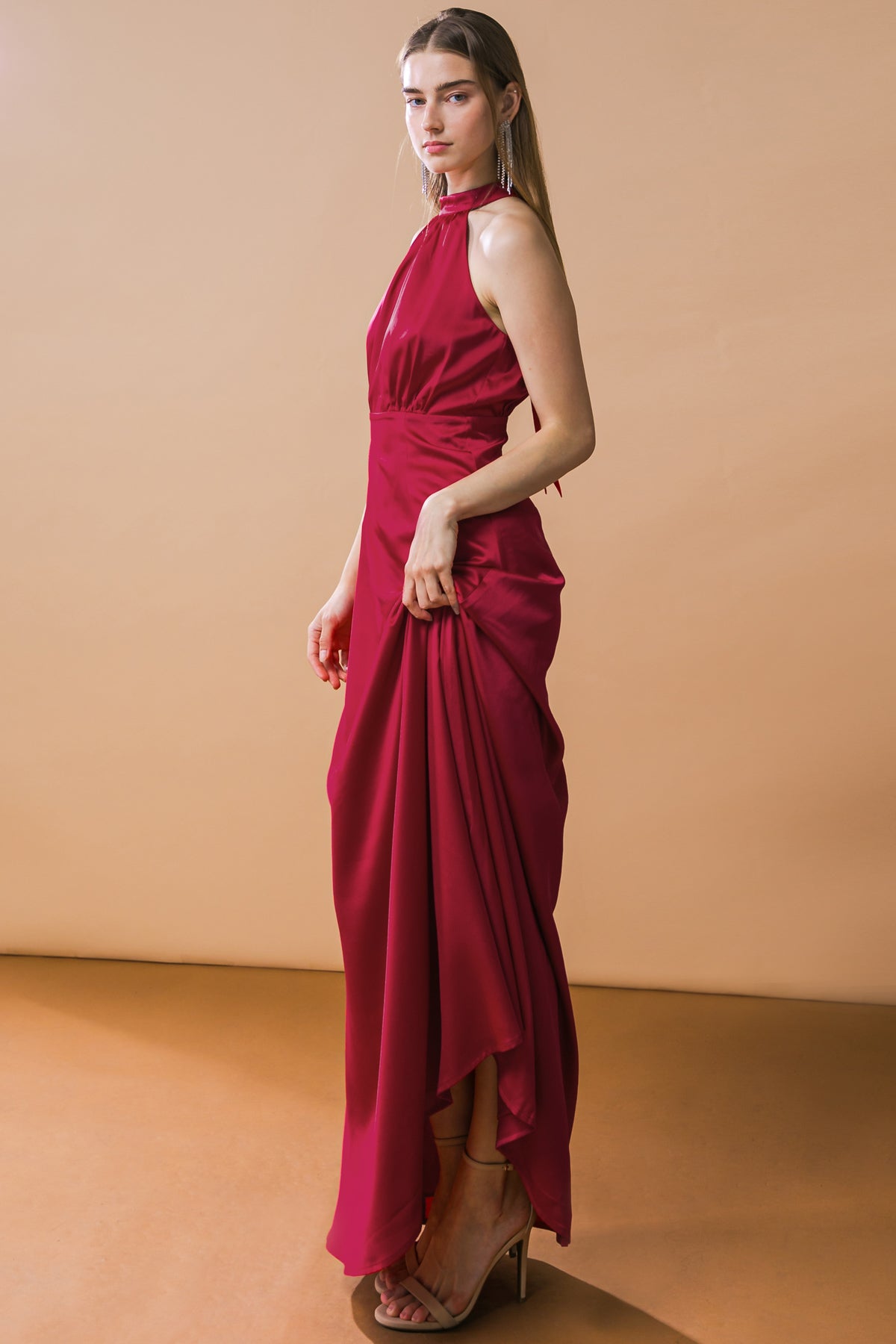 LOOKBOOK FAVORITE WOVEN MIDI DRESS Flying Tomato