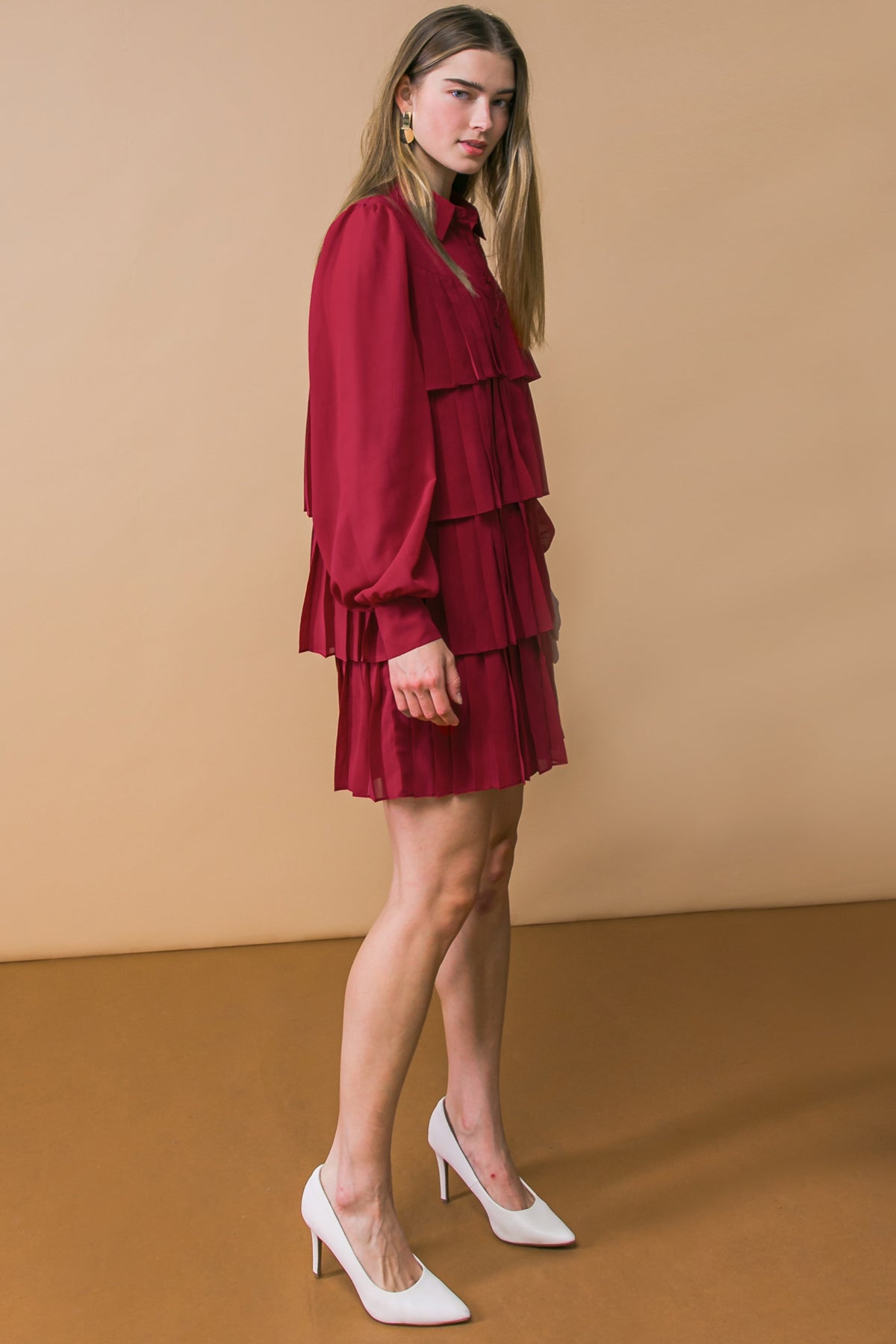 AN ABSOLUTE TREASURE WOVEN MINI DRESS Flying Tomato