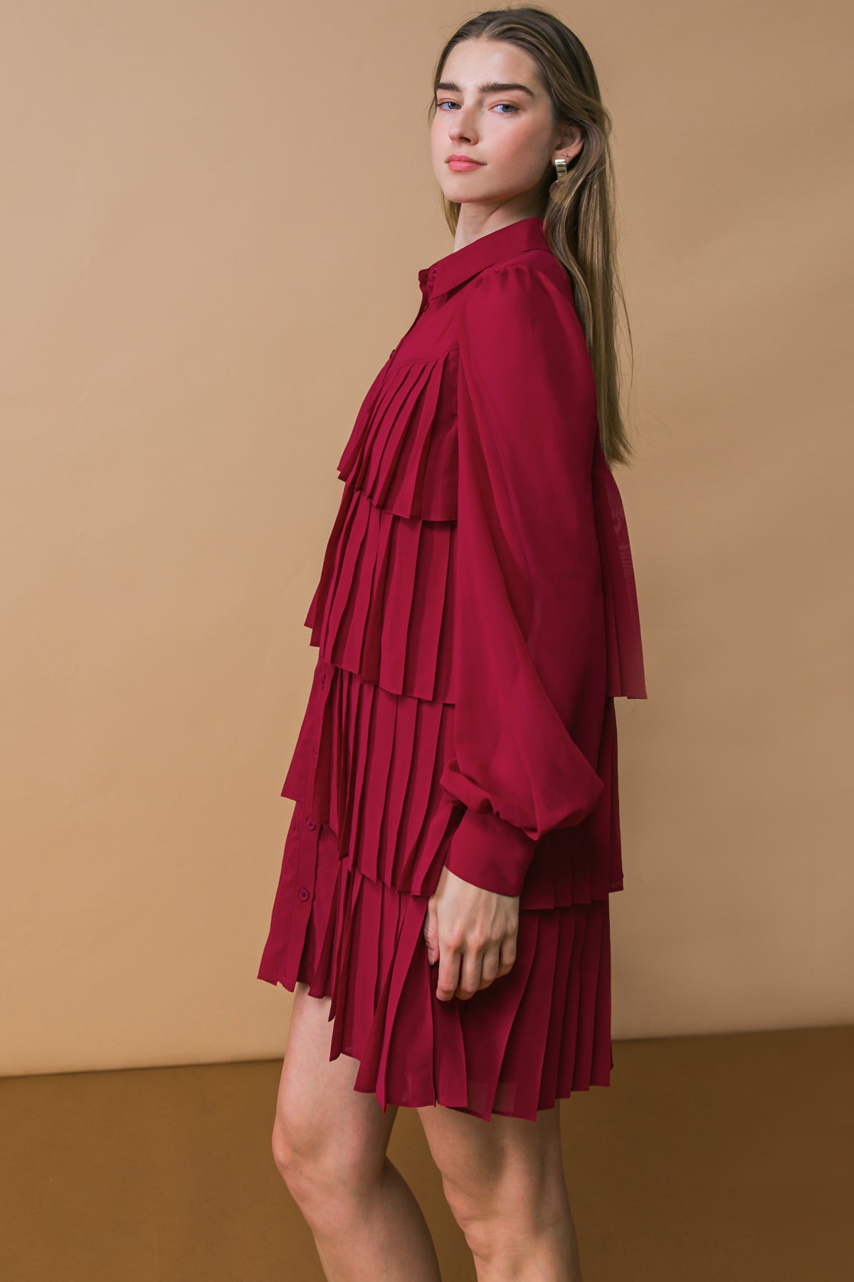 AN ABSOLUTE TREASURE WOVEN MINI DRESS Flying Tomato