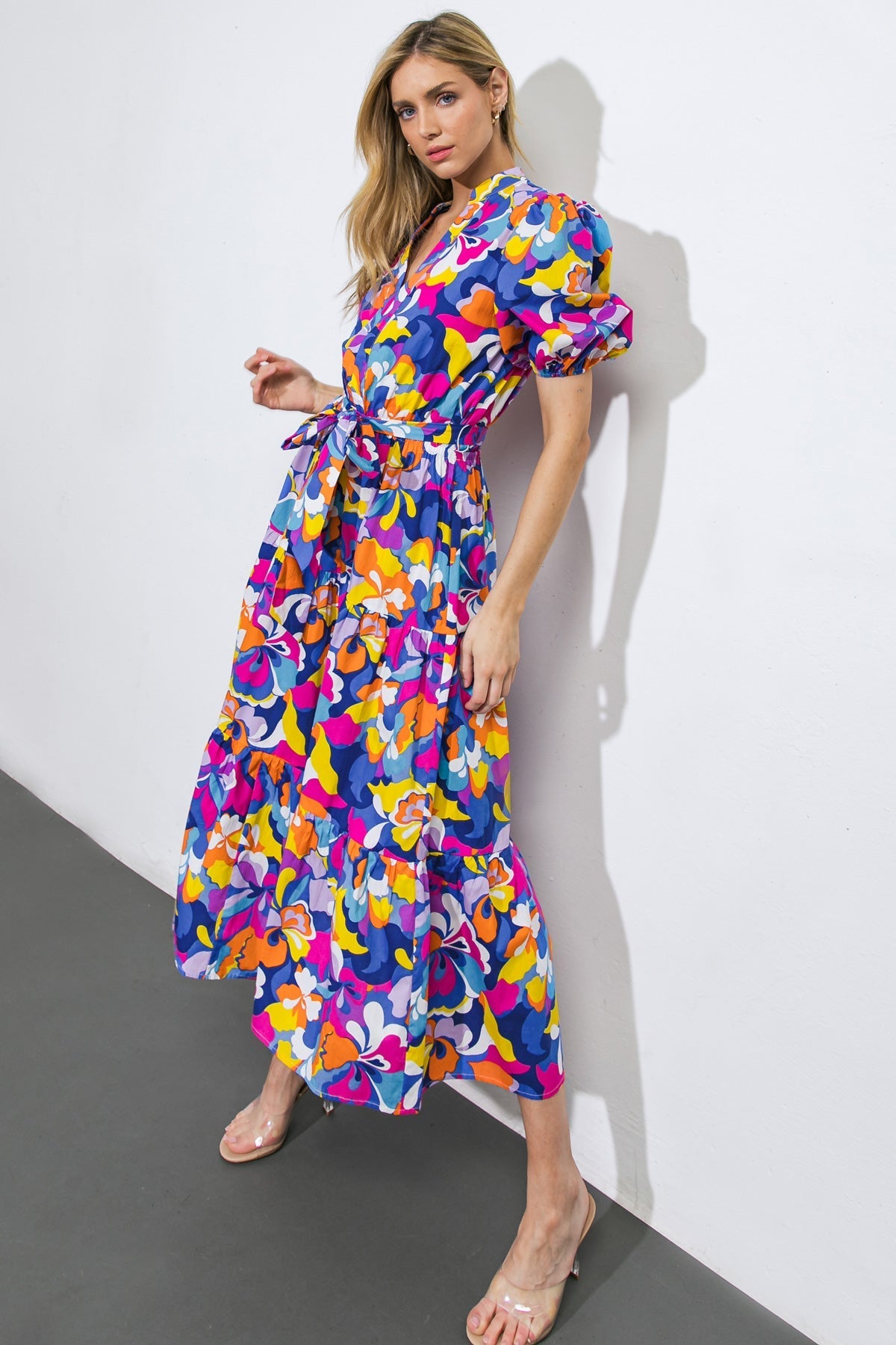 LOVE IN YOUR LIFE POPLIN MIDI DRESS Flying Tomato