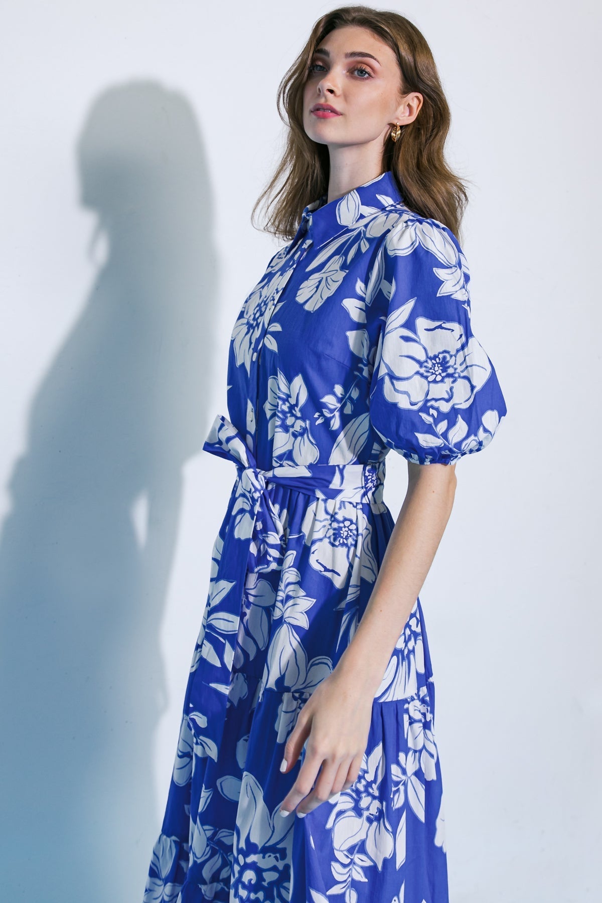 FIND YOUR PURPOSE WOVEN MIDI DRESS Flying Tomato