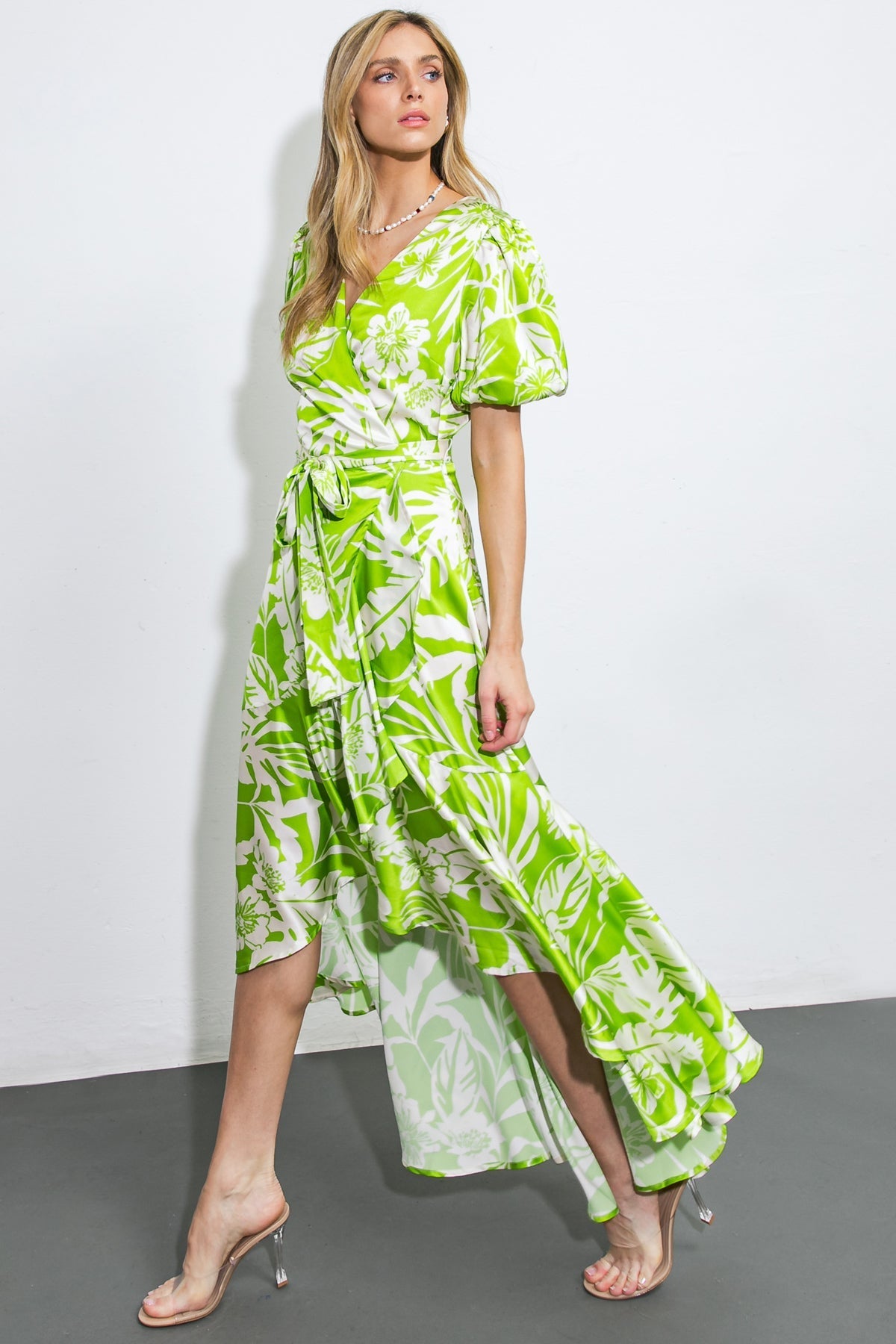 ONLY TONIGHT WOVEN MIDI DRESS Flying Tomato