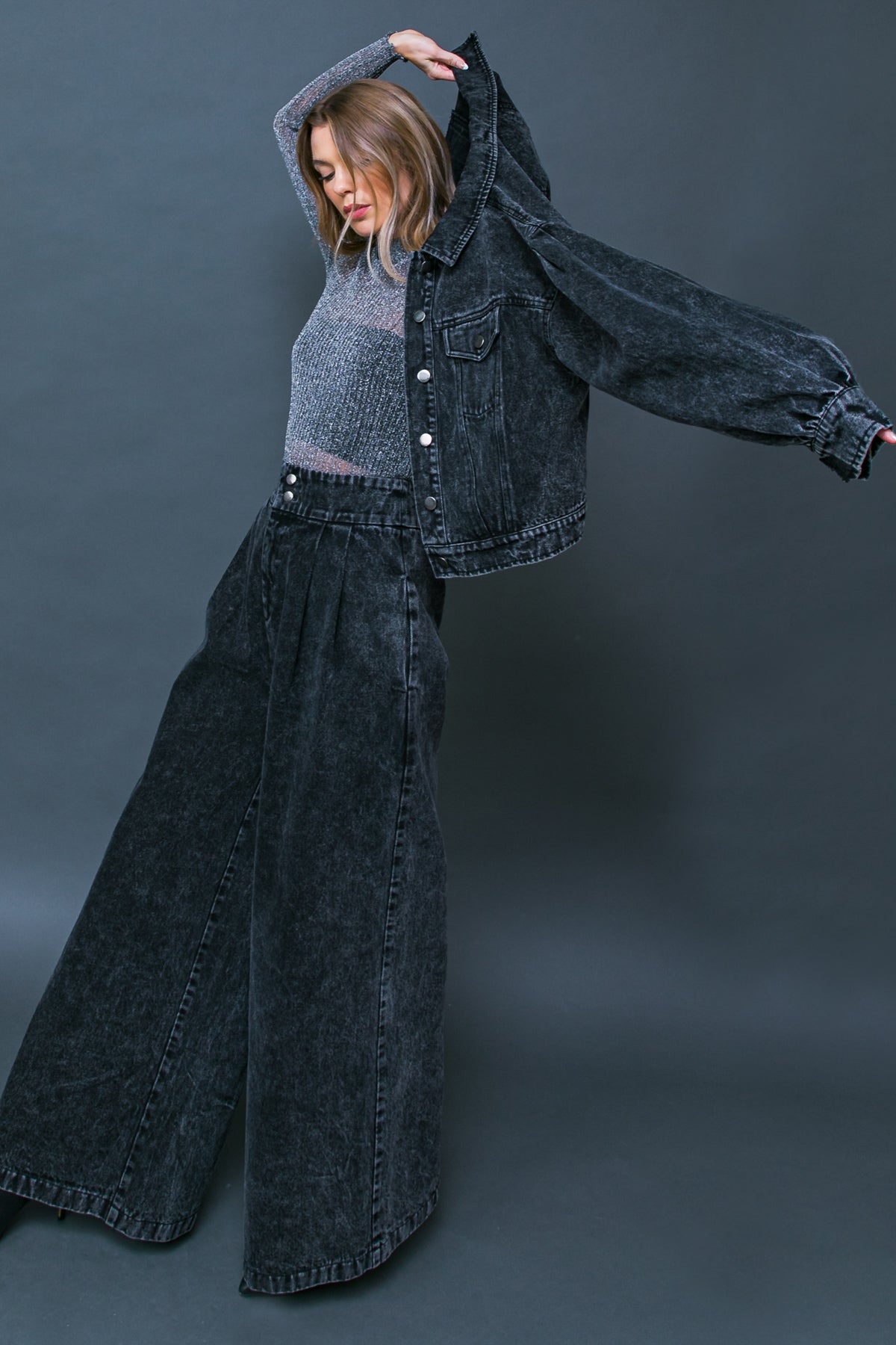 SEE YOU GO DENIM JACKET Flying Tomato