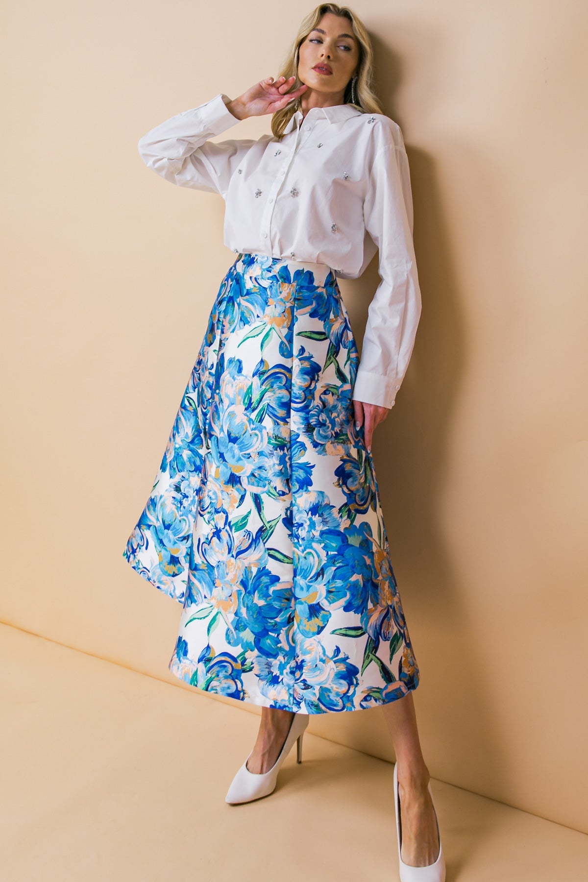 LIMITLESS RADIANCE WOVEN SKIRT