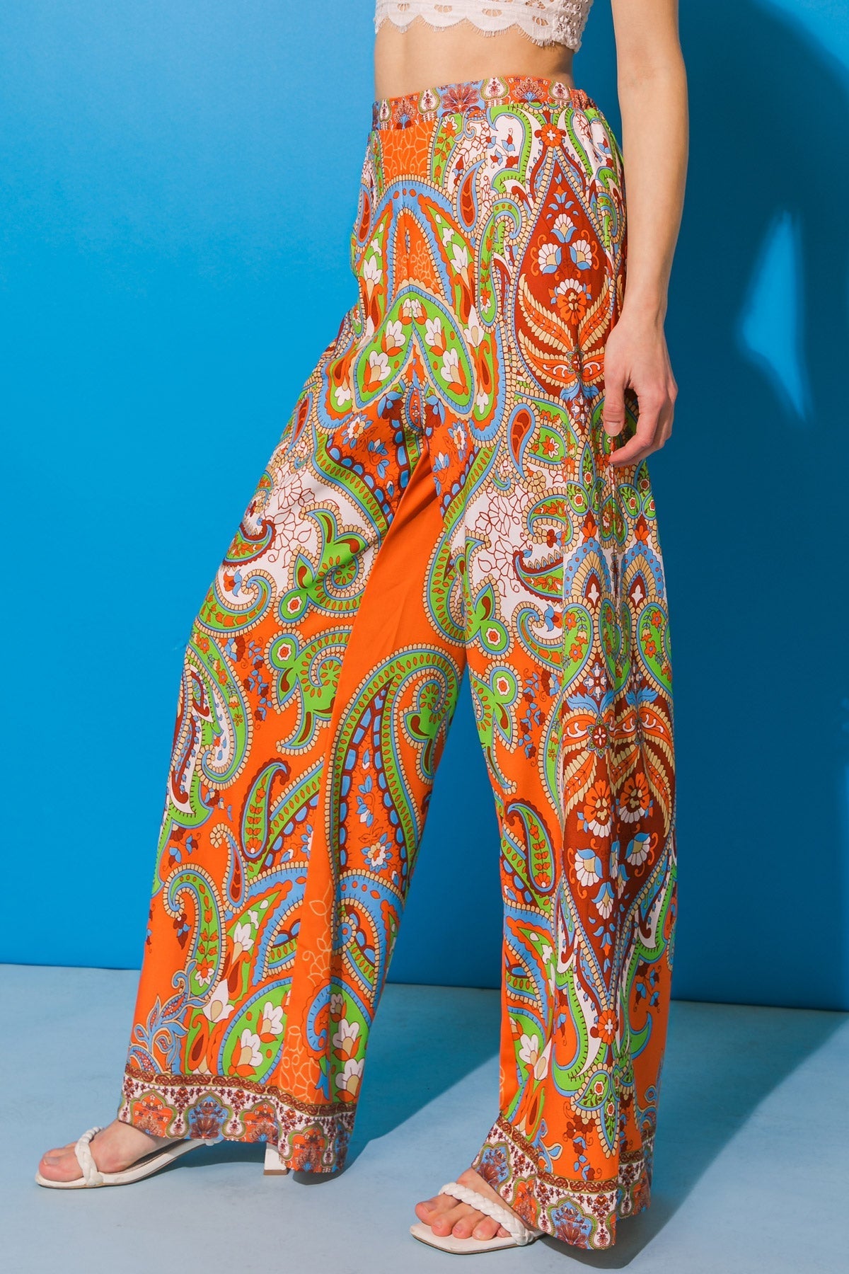 IN A GOOD PLACE WOVEN PANTS Flying Tomato